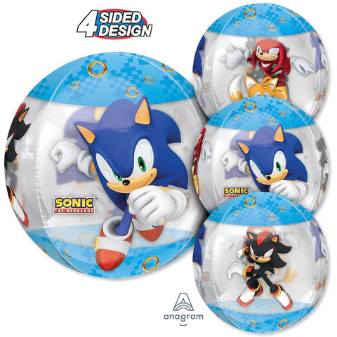 Anagram 15" Sonic The Hedgehog Orbz Balloon